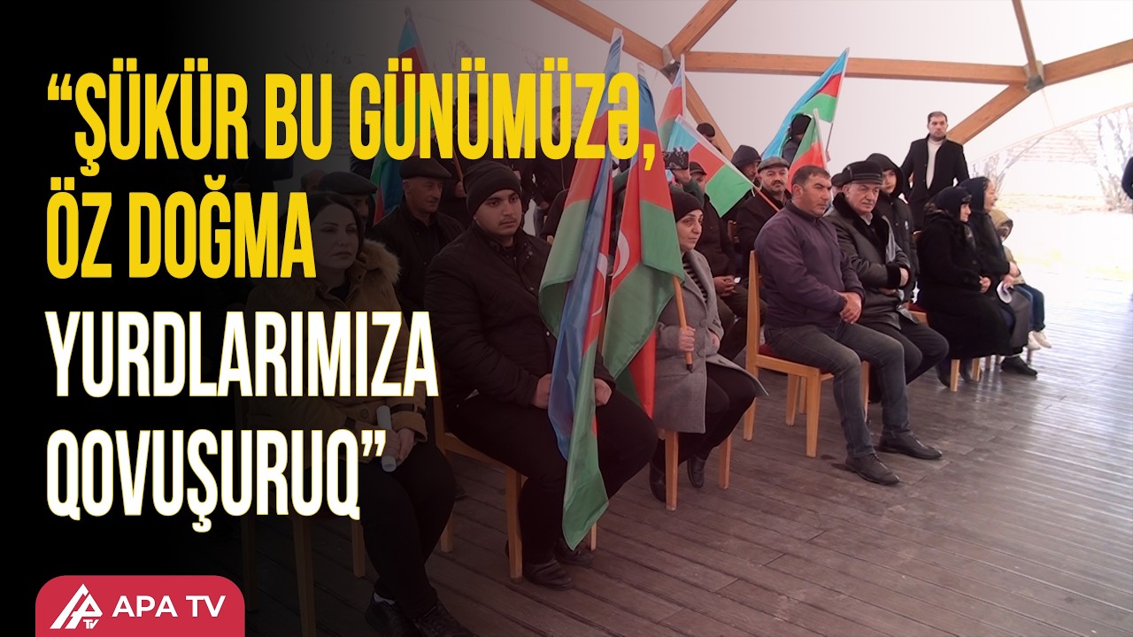 Daha 21 ailə Xocalının Xanabad kəndinə qayıtdı | APA TV