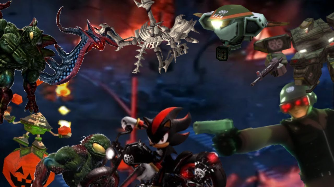 Обзор врага Shadow The Hedgehog