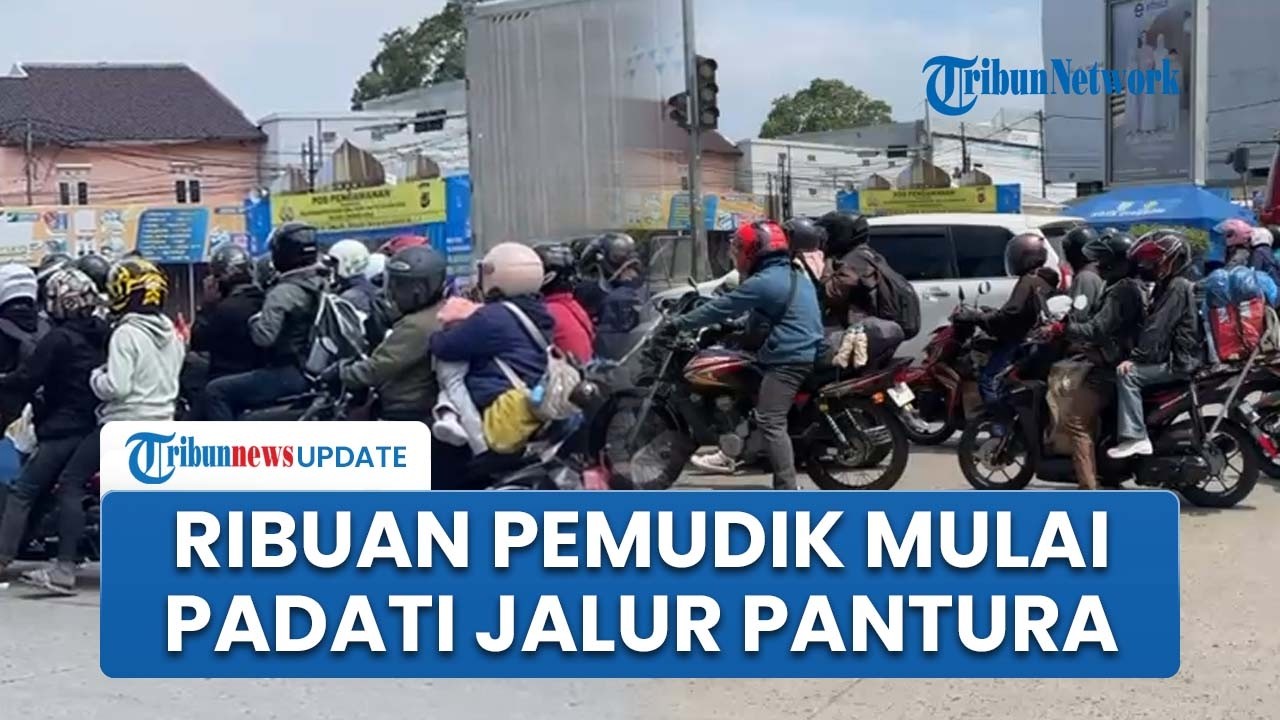 Jelang Hari Raya Idul Fitri 2026, Ribuan Pemudik Sepeda Motor Terpantau Padati Jalur Pantura
