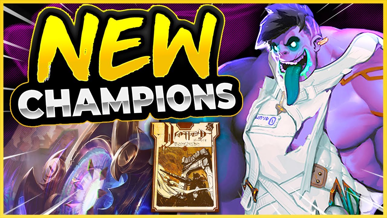 RIOT REVEALS 3 NEW CHAMPIONS AND DR. MUNDO REWORK - League of Legends