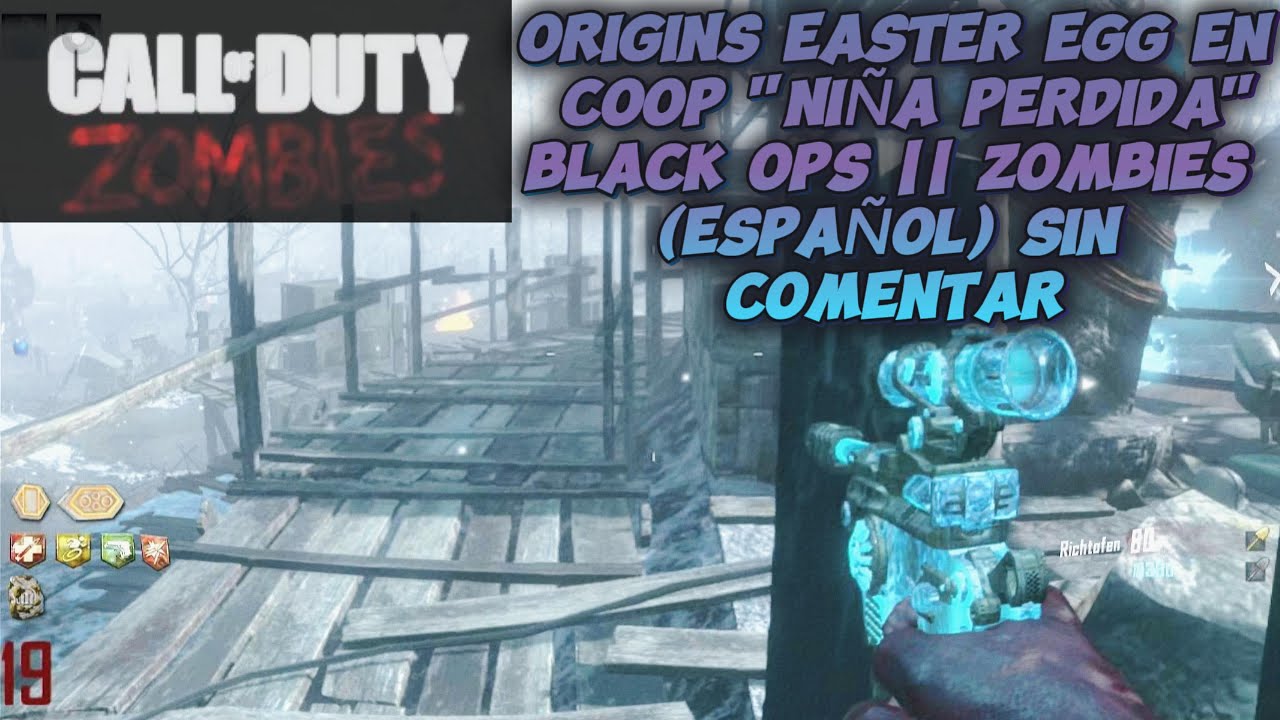 HACIENDO EL EASTER EGG DE ORIGINS||Sin comentar (Español)COOP #callofdutyzombies #gameplay #zombie
