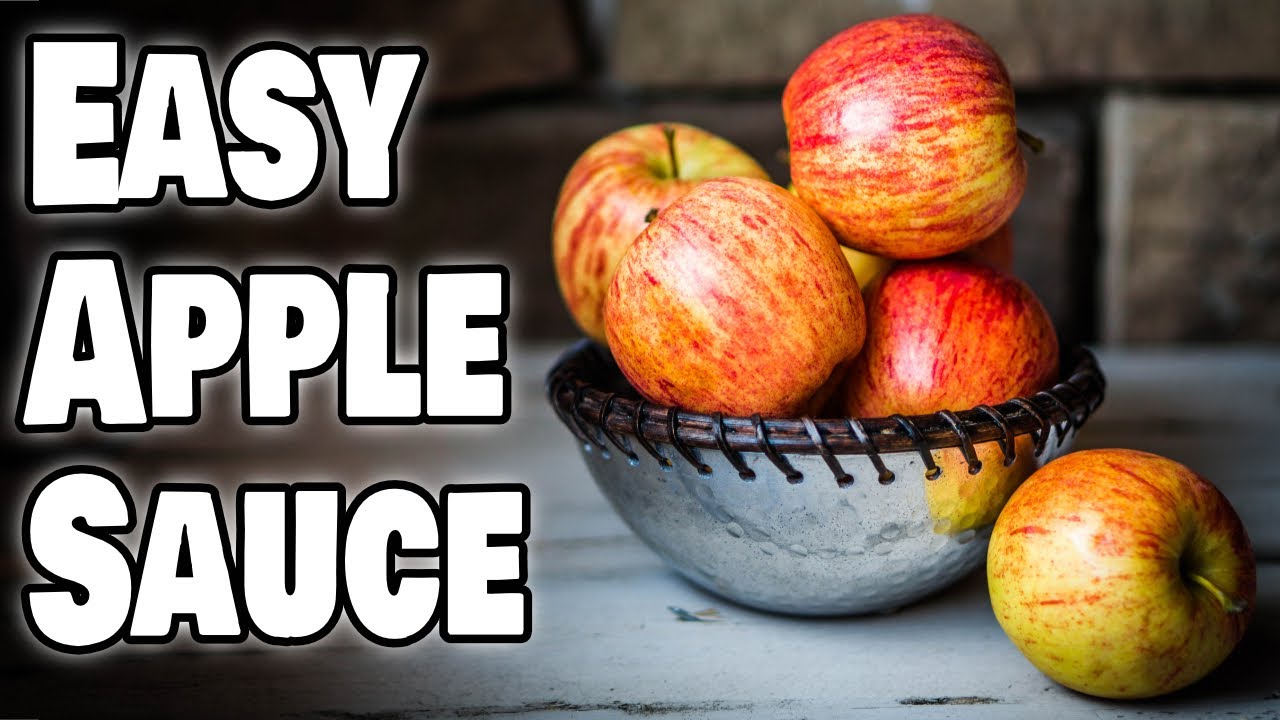 Easy No Sugar Added Applesauce (it tastes amazing!)