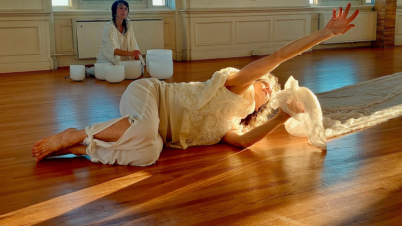 Three, choreography by Idelle Packer, from With/In Sight, a concert of dance