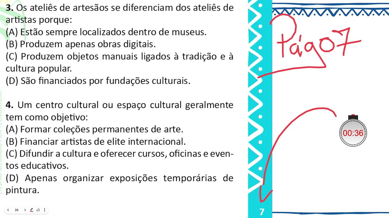 🔴 MANHÃ - ARTE - 27.02.26 - 8º Ano