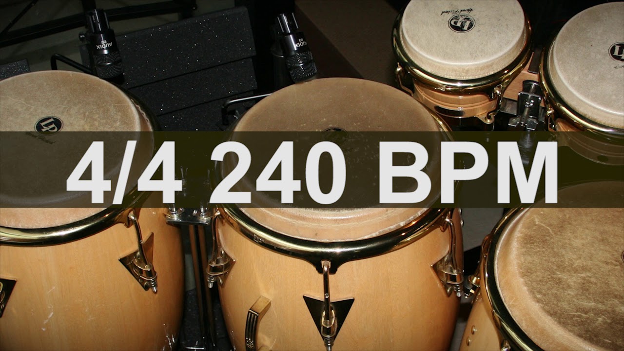 🔴 240 BPM Latin Percusión Metronome