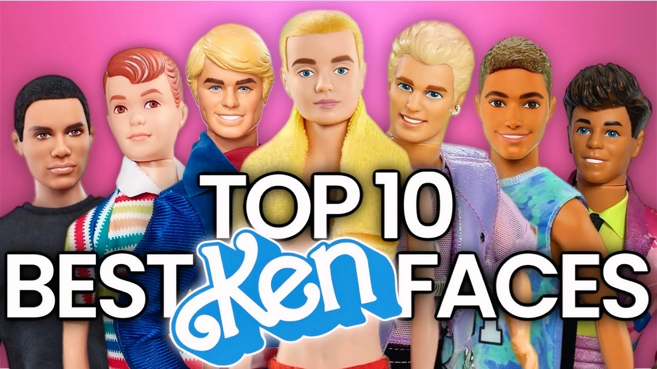 Top 10 BEST Ken/Male Barbie Face Molds & History Behind Ken's Most Iconic & Beloved Faces