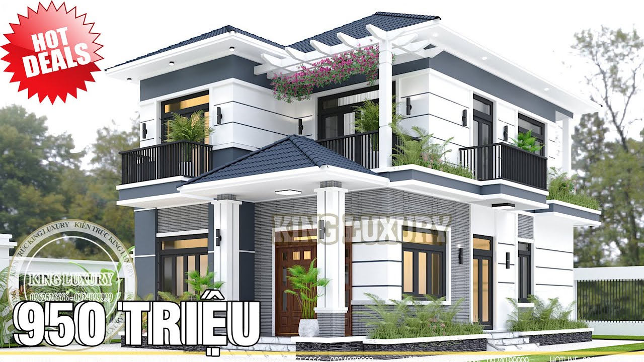 QUÁ ĐẸP VÀ RẺ CHO MẪU NHÀ MÁI NHẬT 2 TẦNG Ở BẮC GIANG | MH00382