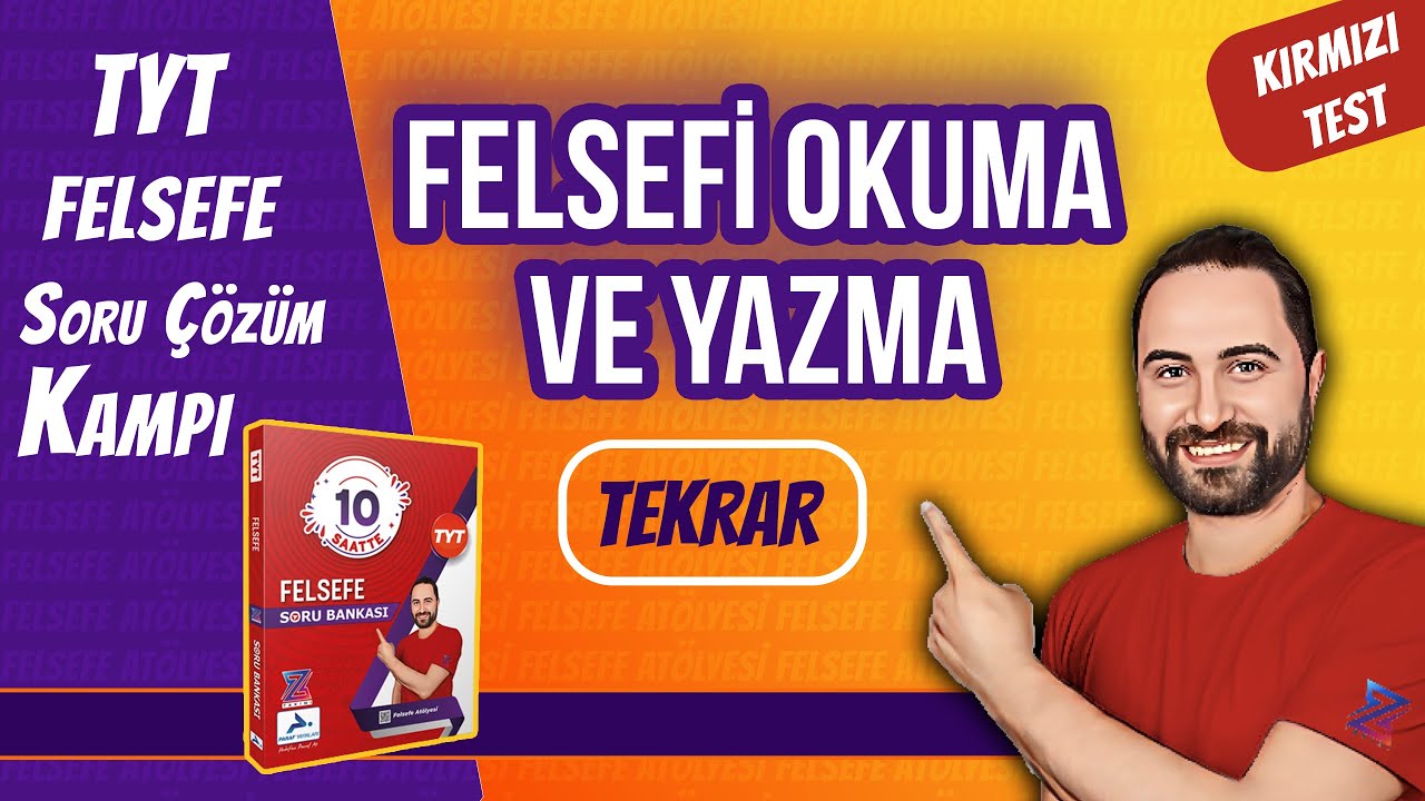 Felsefi Okuma ve Yazma Soru Çözümü | Simülasyon Testi | TYT 2024 |