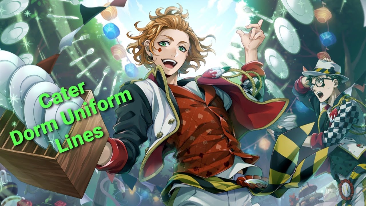 Twisted Wonderland || Cater Diamond Dorm Uniform Lines [ENG subs]