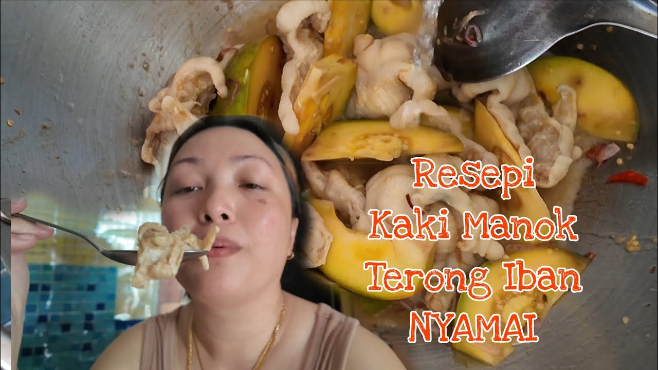 Sambil Intai Boypren Sambil Masak Kaki Ayam Tanpa Tulang Terong Dayak #cooking #fyp #shorts 