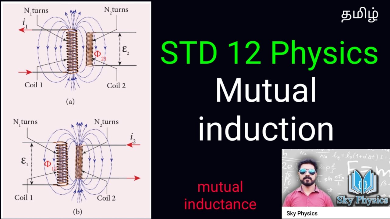 Mutual induction||EMI&AC||Unit 4||STD 12 Physics||Tamil