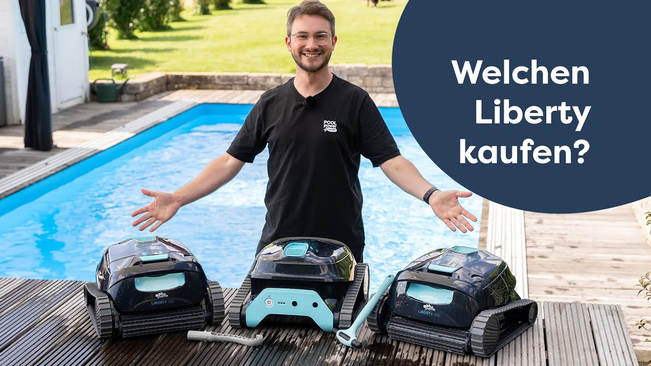 Akku-Poolroboter im Vergleich | Dolphin Liberty 200 vs. 300 vs. 400