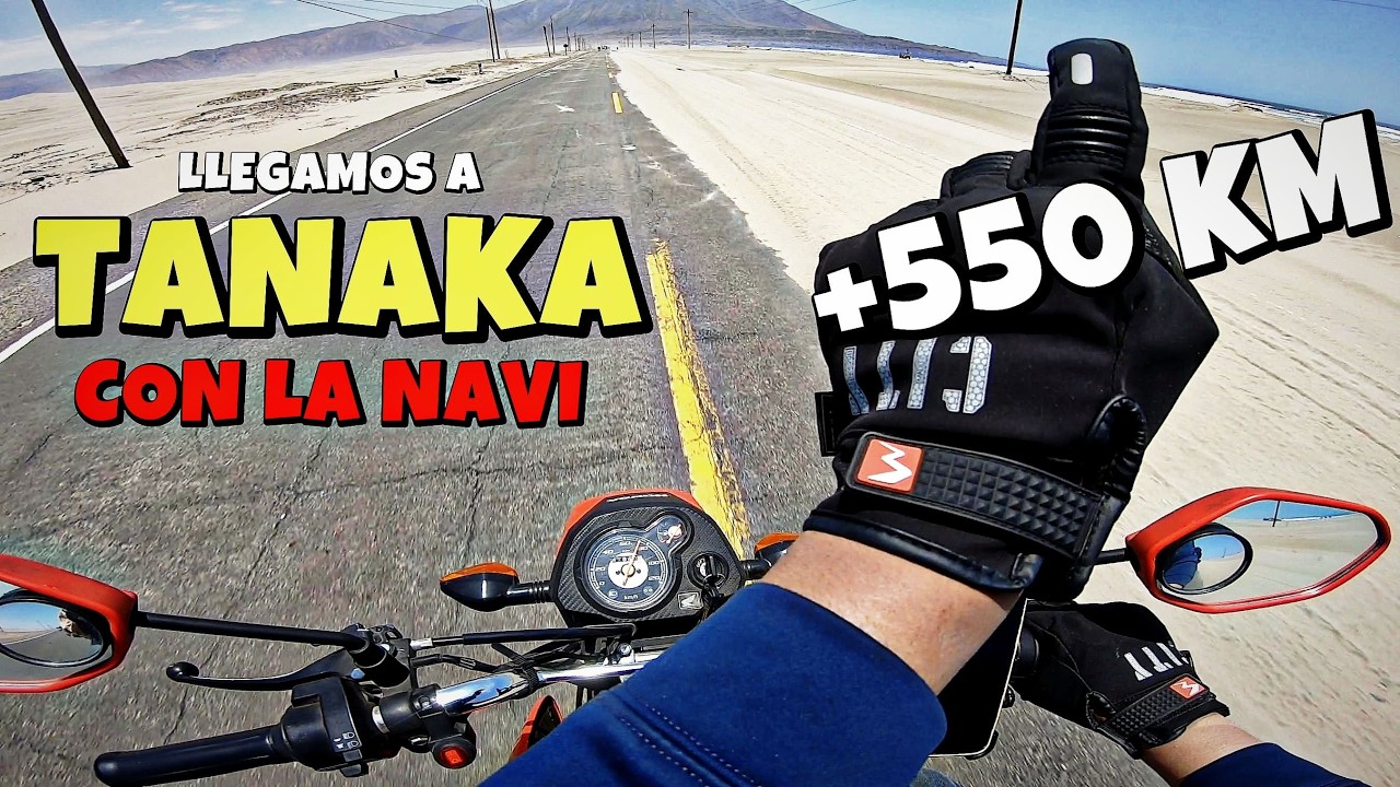 ¿SIN GASOLINA?¡ARENA EN LA PISTA! BIENVENIDOS A TANAKA EN HONDA NAVI (PARTE 3) - luisarmi
