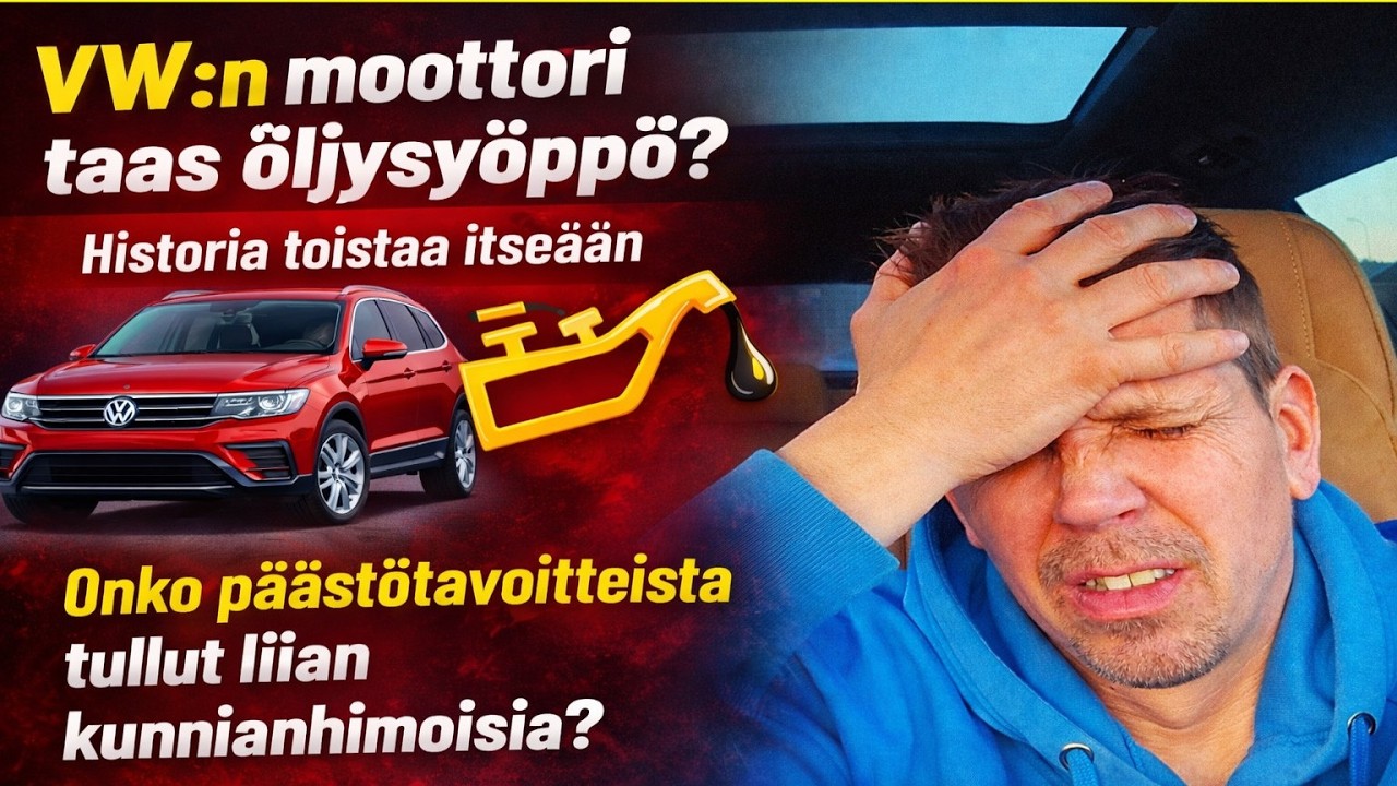 VW:n moottori taas öljysyöppö? Historia toistaa itseään