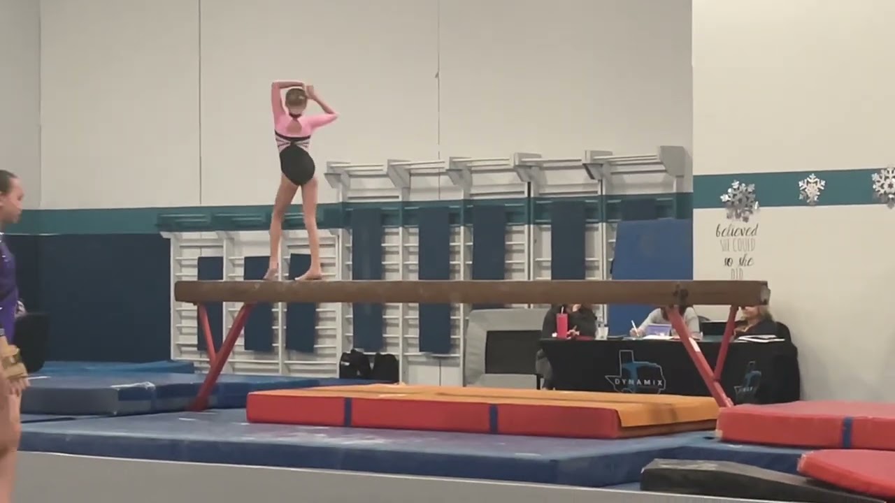 Level 6 Beam - 9.375 | Feb 2024 | Winter Blast | 2nd Place