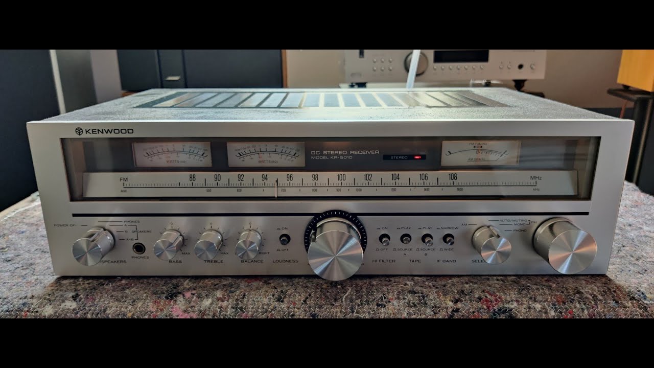 Test of the Kenwood KR-5010 Vintage Receiver