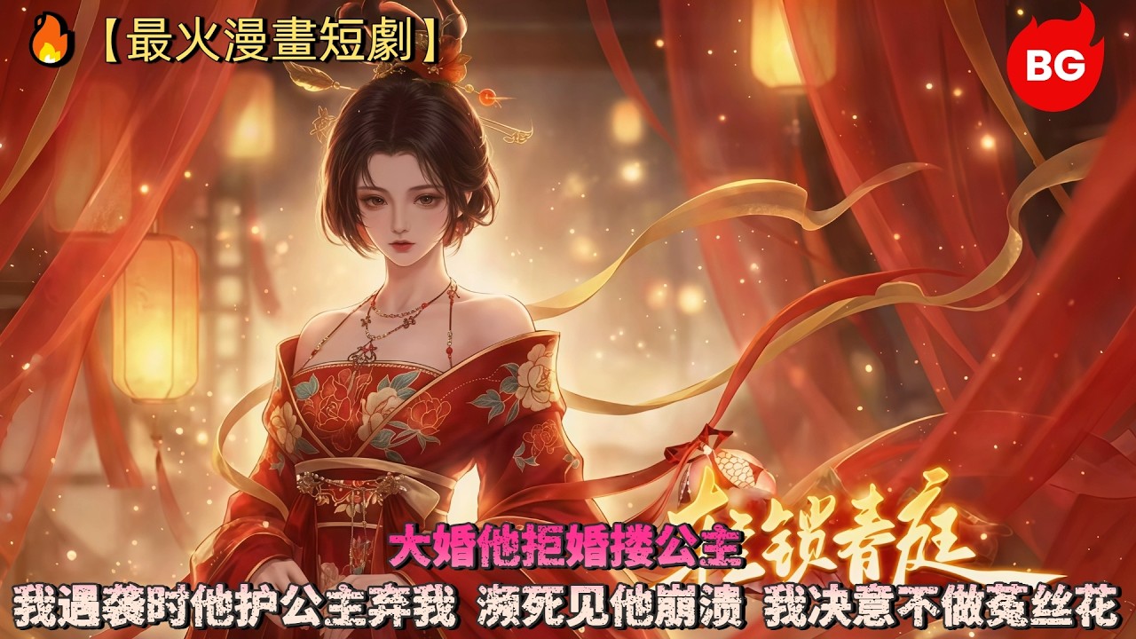 🔥【最火漫畫短劇】大婚他拒婚搂公主，我遇袭时他护公主弃我，濒死见他崩溃，我决意不做菟丝花《QSCT》 #漫画 #動漫 #逆水寒 #言情 #甜寵 #穿越 #動畫 #古風 #國漫 #bg #drama