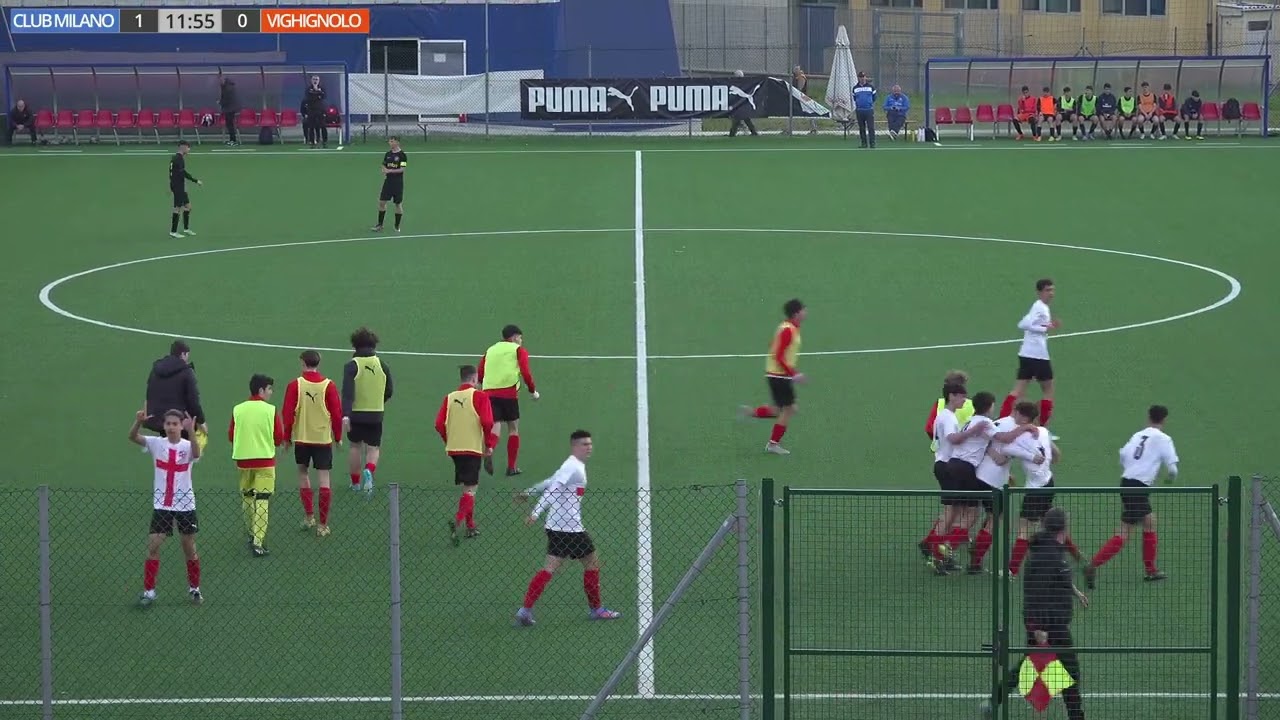 CATEGORIA GIOVANISSIMI REGIONALI U15 - CLUB MILANO vs VIGHIGNOLO CALCIO - 24ª DI CAMPIONATO