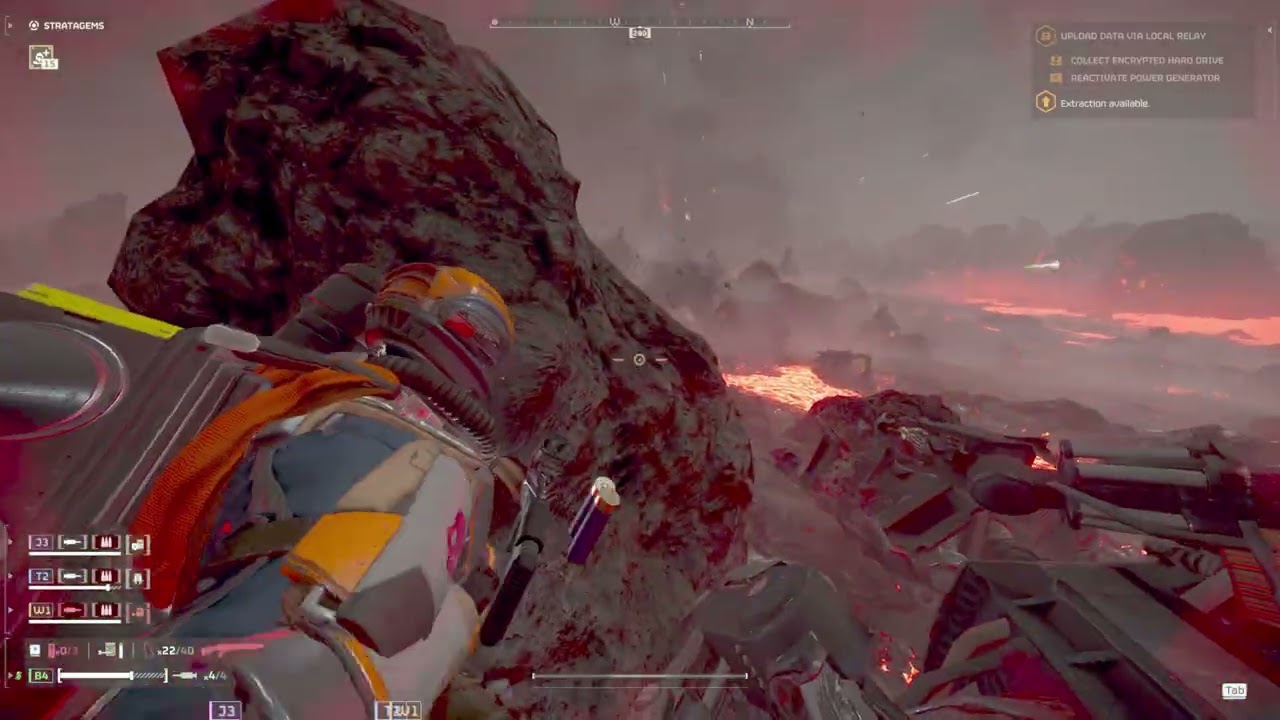 Helldivers 2 - Defending K from the Automatons