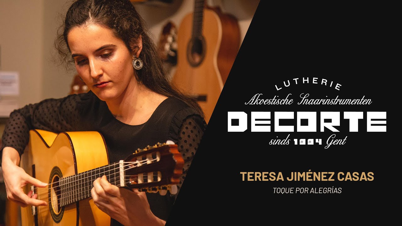 [Lutherie Decorte] Paco Castillo Model 214F solid Cypress, played by Teresa Jiménez