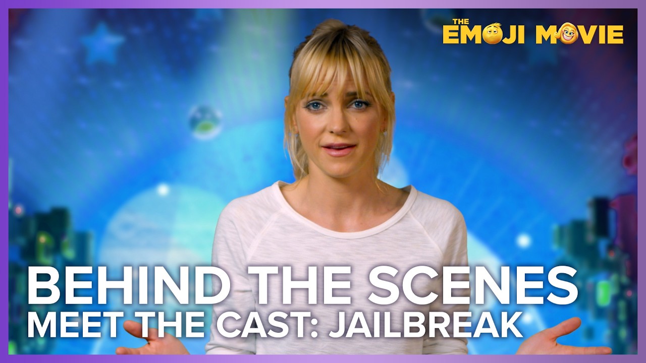 The Emoji Movie &ndash; Anna Faris on Playing Jailbreak | Behind the Scenes
