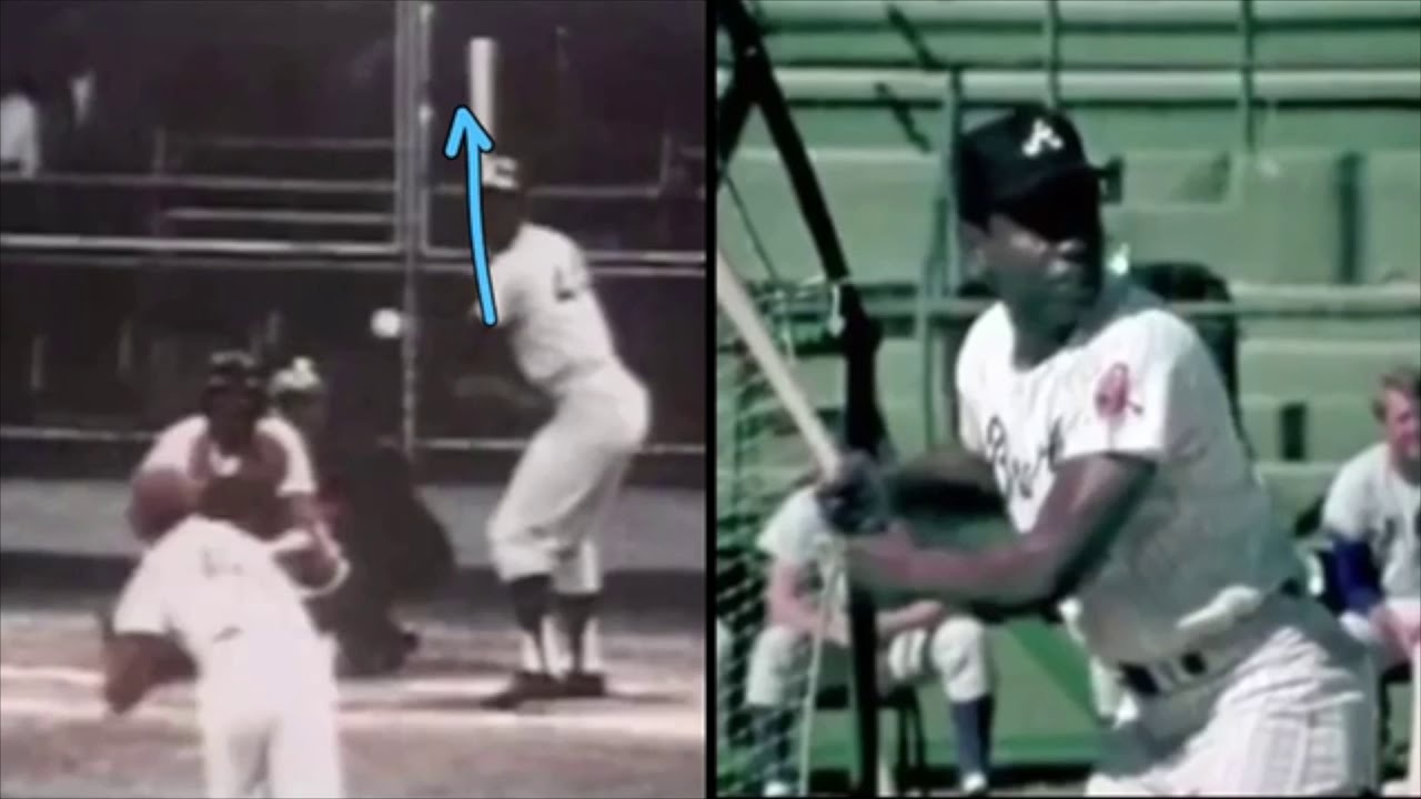 Hank Aaron Swing Mechanics Breakdown