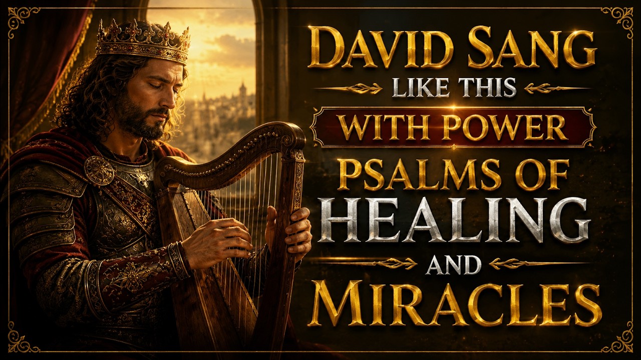 ⚔️Psalms That Declare Healing | Powerful Worship Songs from King David #hebrewmusic #psalmsofdavid