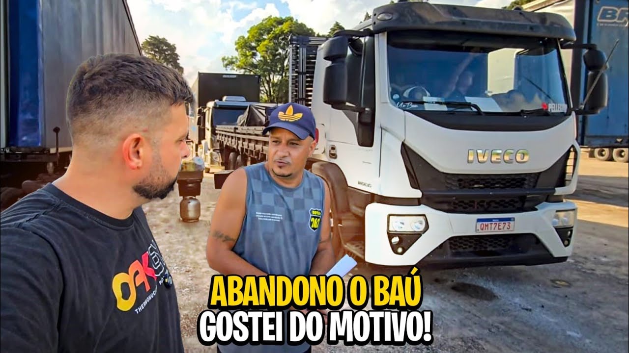 ELE ABANDONOU A VIDA DE CAMINHONEIROS BAUZEIRO MAS TEM UM MOTIVO ESPECIAL !