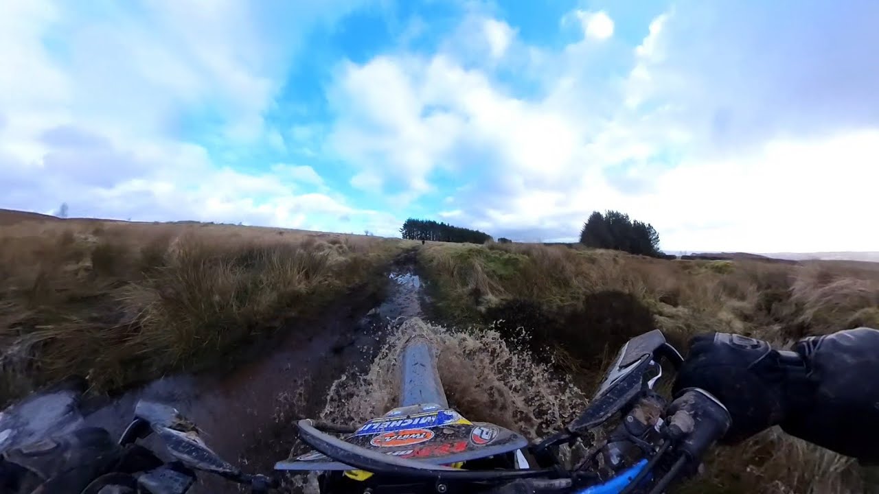 Otley Enduro Experience Pt3 Moors Deep Ruts Muddy Bogs