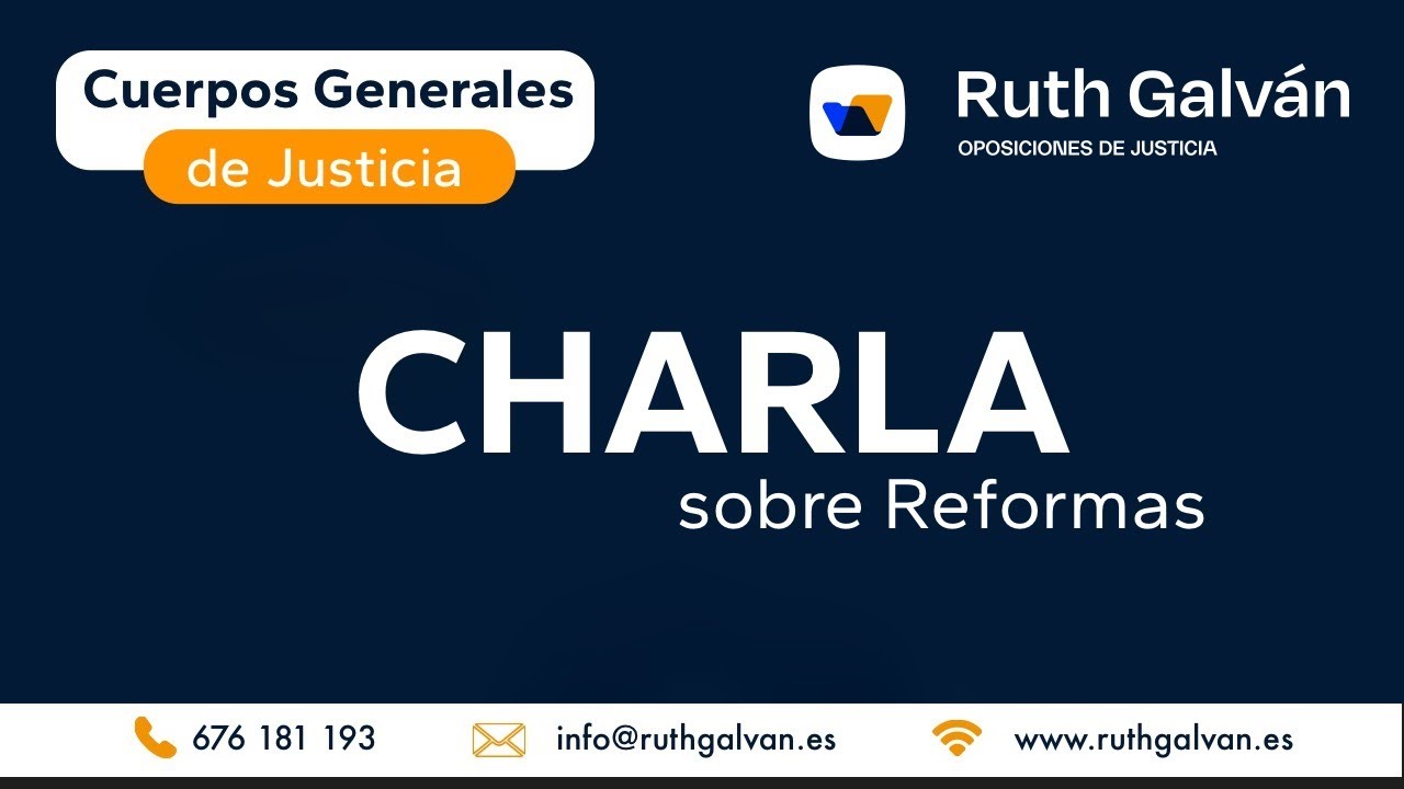 Charla sobre reformas