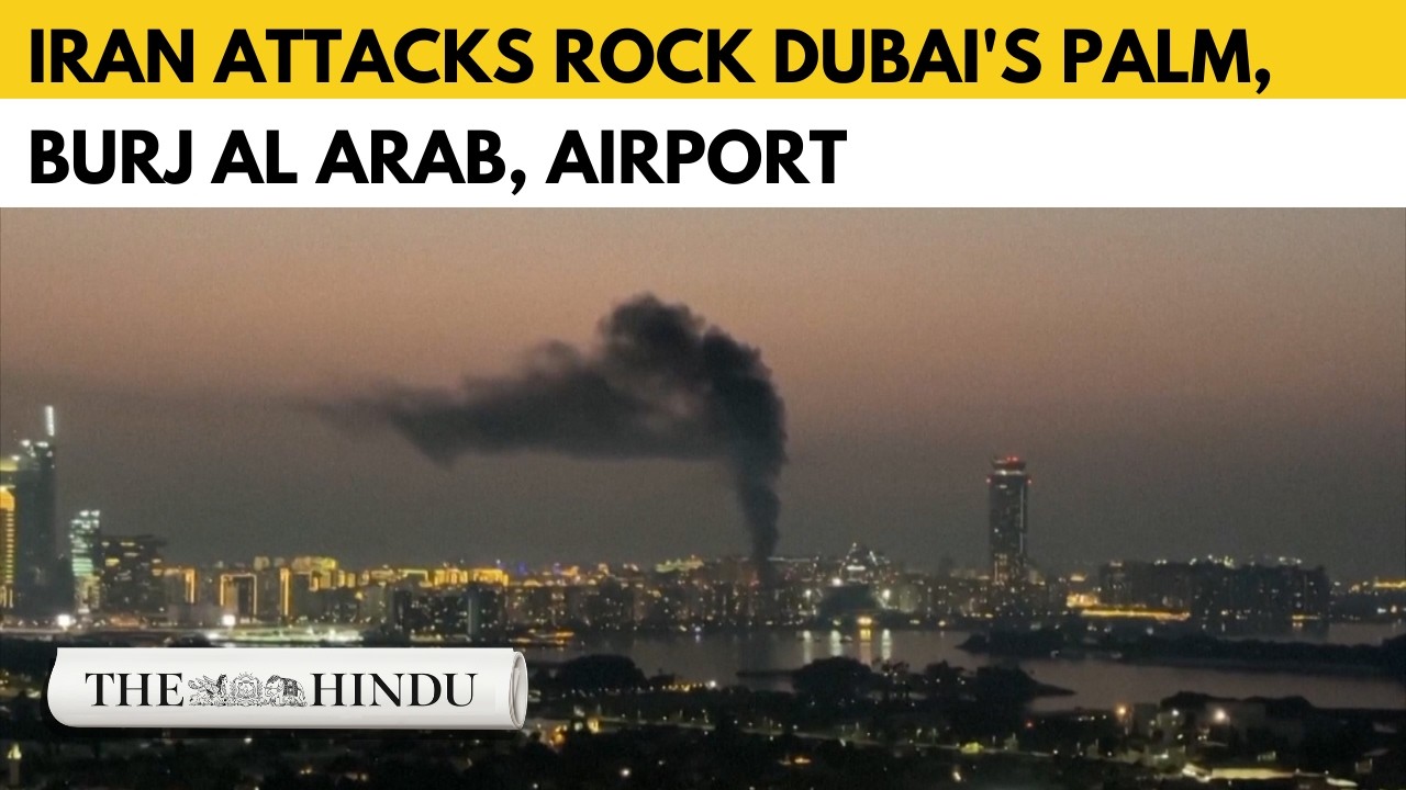 Dubai airport and port hit after Iranian strikes