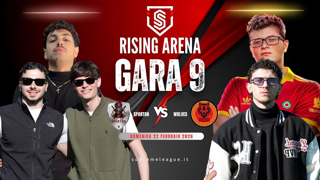 RISING ARENA | Gara 9 - SPARTAN vs WOLVES