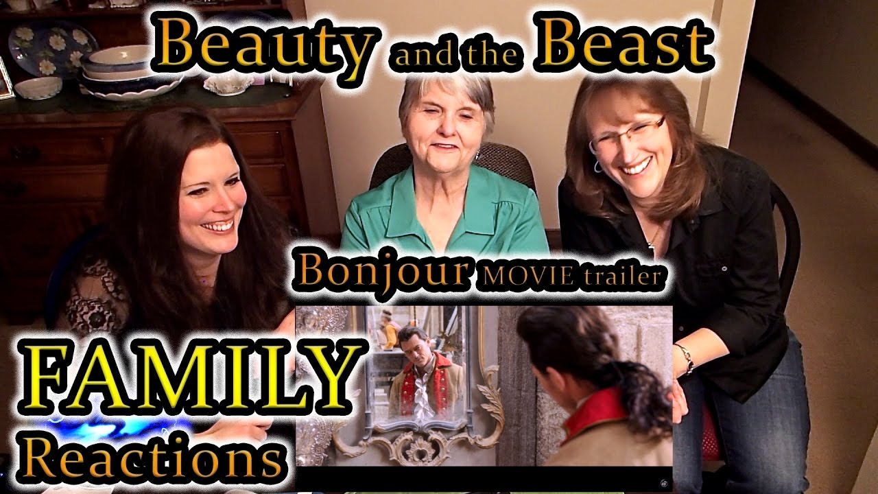 Beauty and the Beast BONJOUR FAMILY Reactions