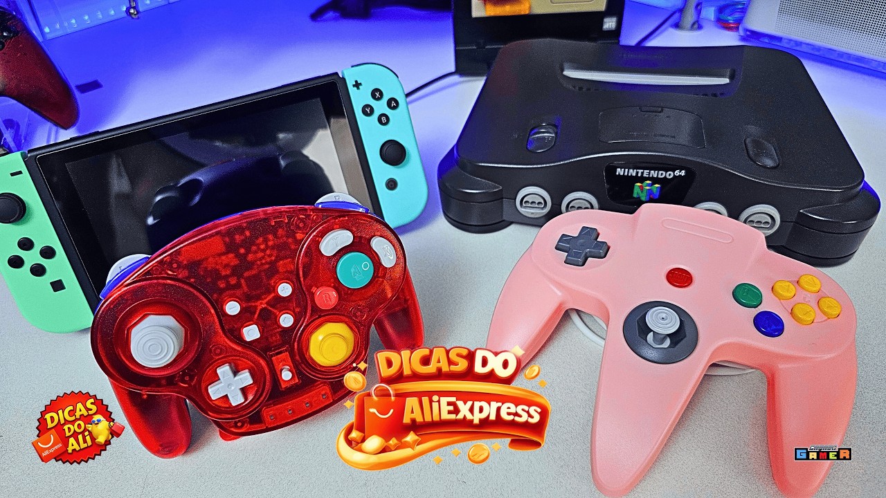 Joysticks INCRÍVEIS que Achei no AliExpress! 😱🔥Dicas do Ali