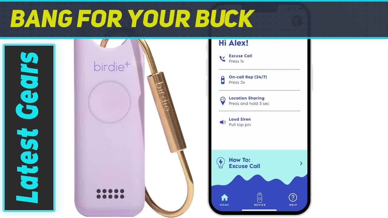 She's Birdie - Smart Safety Alarm: Ultimate Protection
