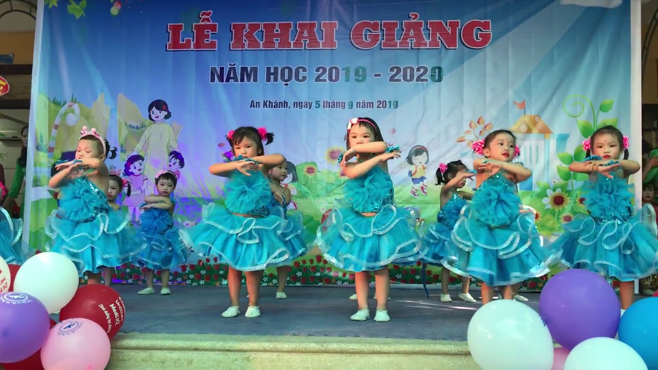 Múa Ước mơ tuổi thần tiên - Khối  3 tuổi