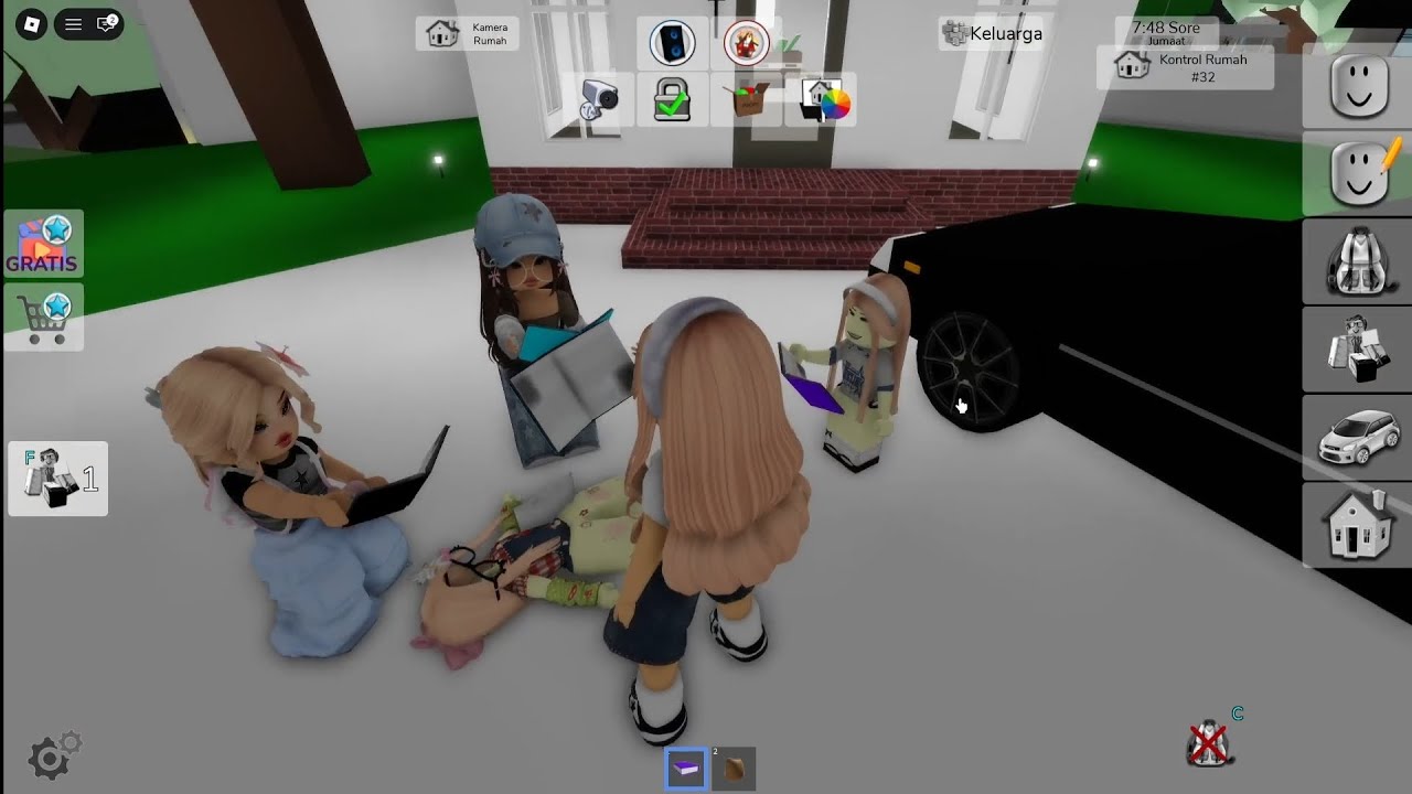 Drama Roblox Kerasukan Akibat Masuk Rumah Kosong 😱 Melody & Aluna