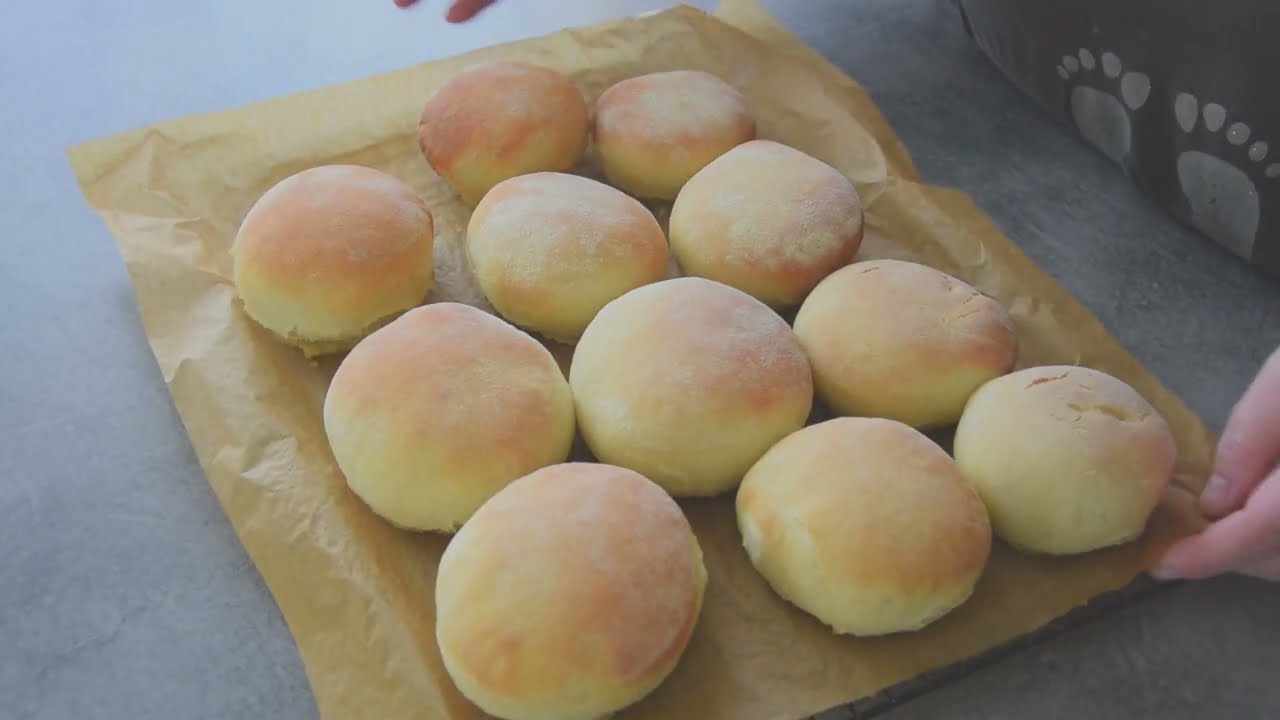 Des petits pains façon batbout au four 🍞🍞🍞