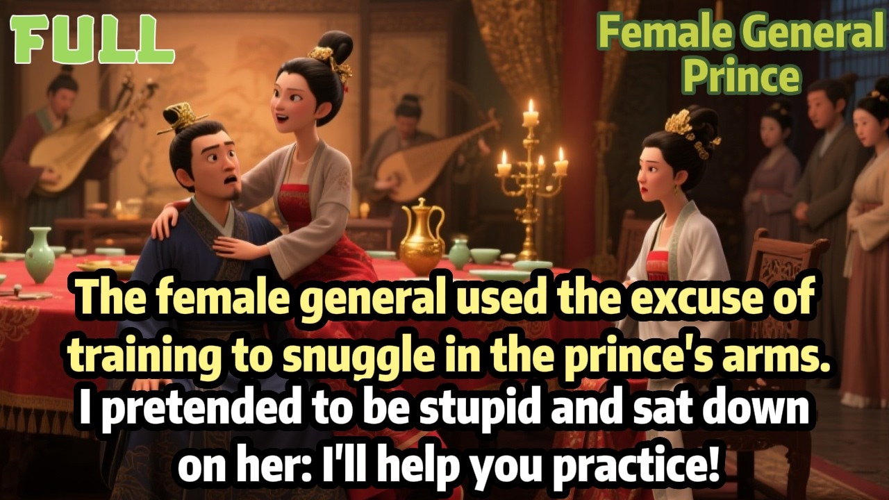 The female general used the excuse of training to snuggle into the prince's arms,I sat back on her.