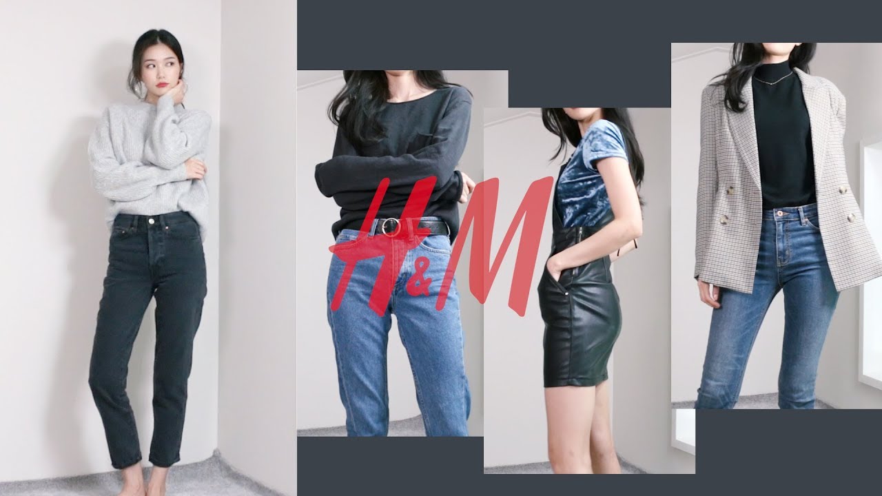 H&M 가을겨울 패션 하울 / H&M으로 코디하기 / FASHION HAUL