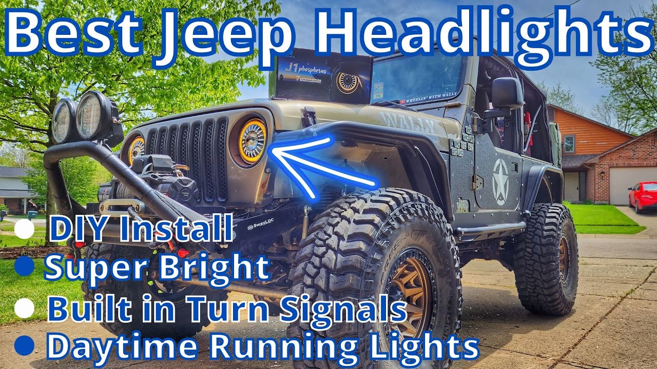 Jeep TJ Headlight Upgrade/Replacement