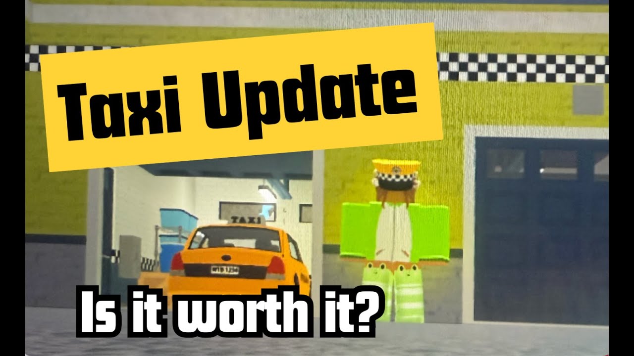 Is the New Taxi Job in Bloxburg Worth It? | New Year Items