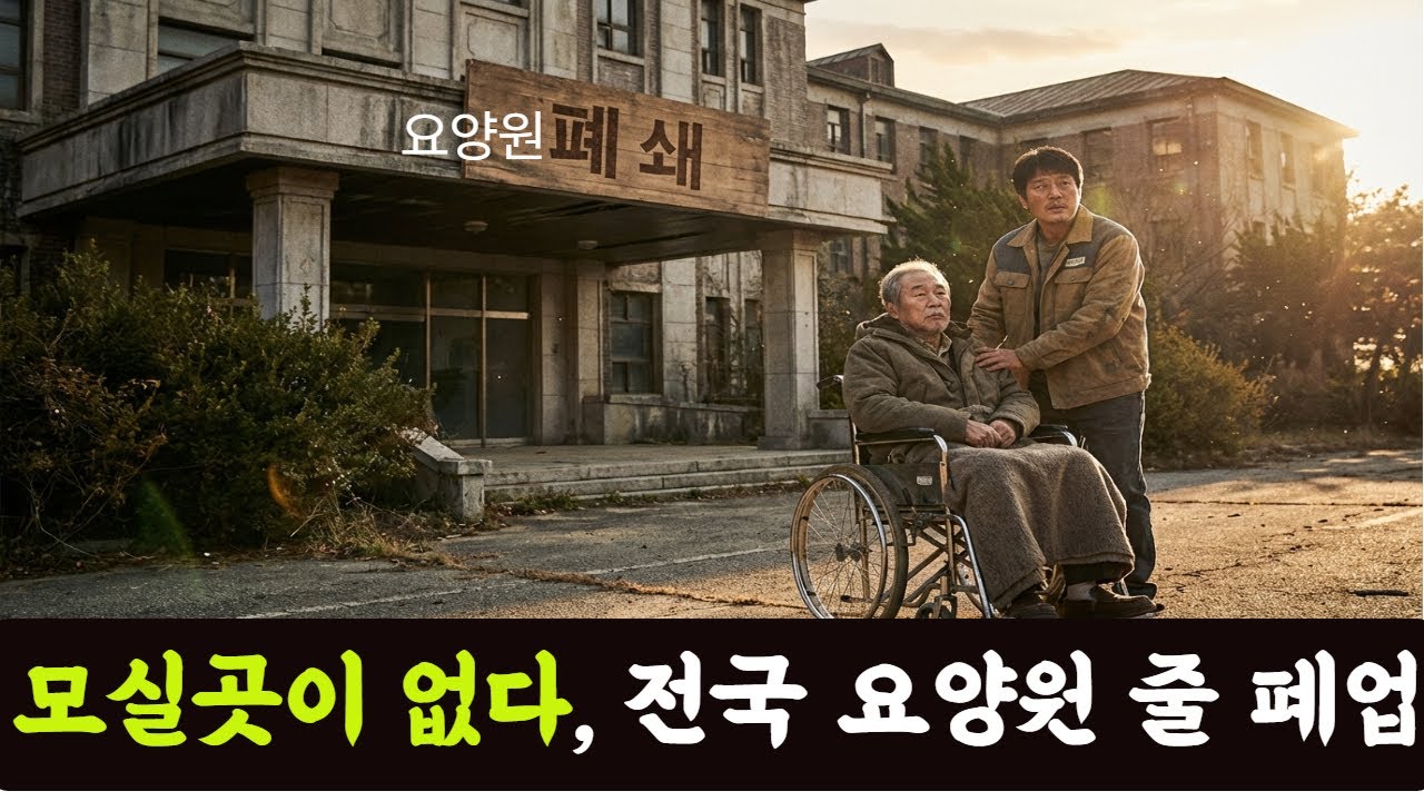 당신 부모님이 갈 곳이 사라진다: 황금알 낳는 요양병원이 굶어 죽는 충격적 진실