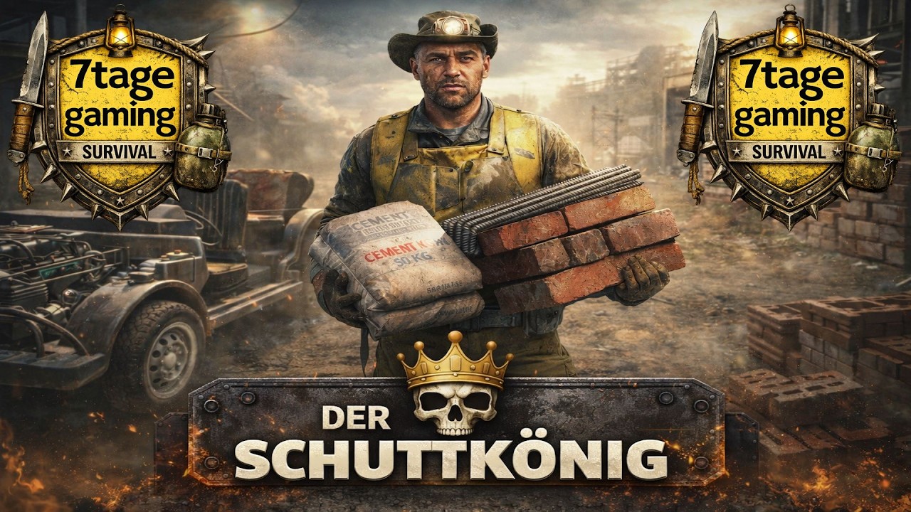 SCUM Gameplay Deutsch | Der SchuttKönig ist auf dem Server