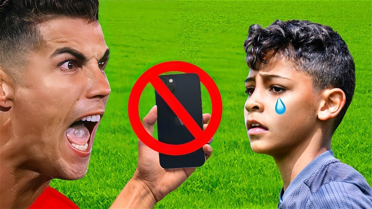 لماذا رفض رونالدو شراء هاتف ايفون لإبنه جونيور ..!؟