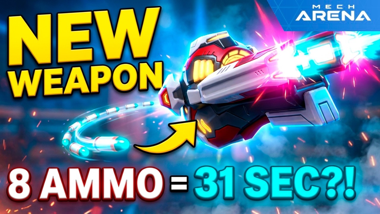 NEW Weapon Bouncecritter | Voice-review | Mech Arena