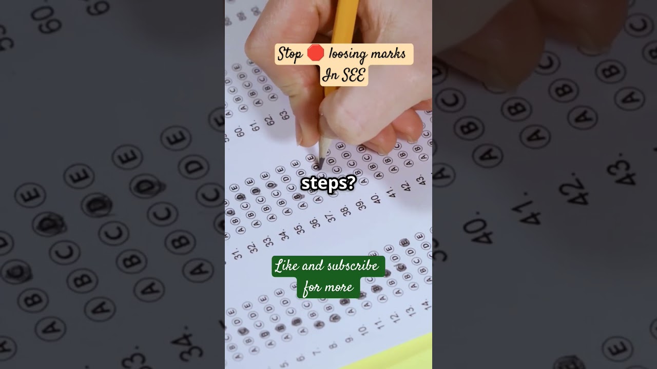 STOP losing marks in SEE! 🚨 Use these simple tricks to score higher!🎯#ExamTips #SEE2025 #tips #facts