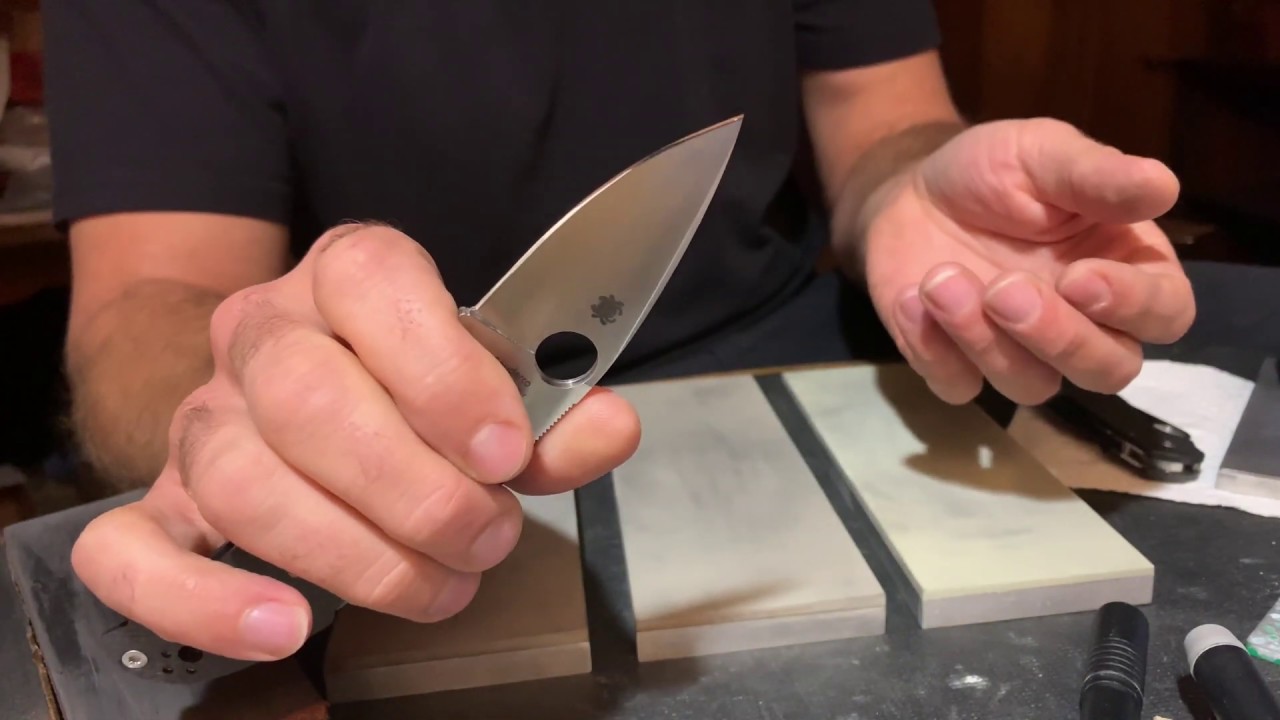 Vitrified Diamond Water Stones - review and sharpening on S90V