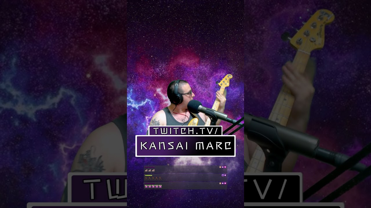 Rate my bass playing 1-10 #twitch #raid #shorts