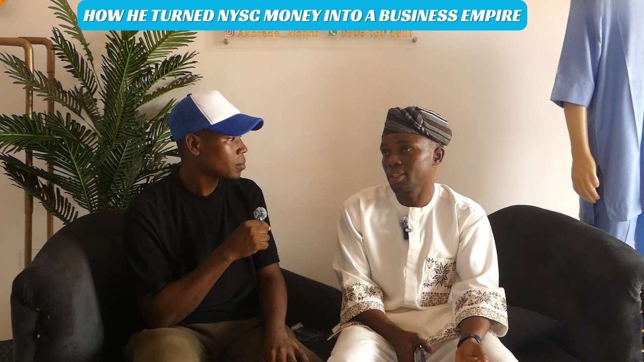 From NYSC Savings to a Thriving Business: His Journey from Nothing to Something!